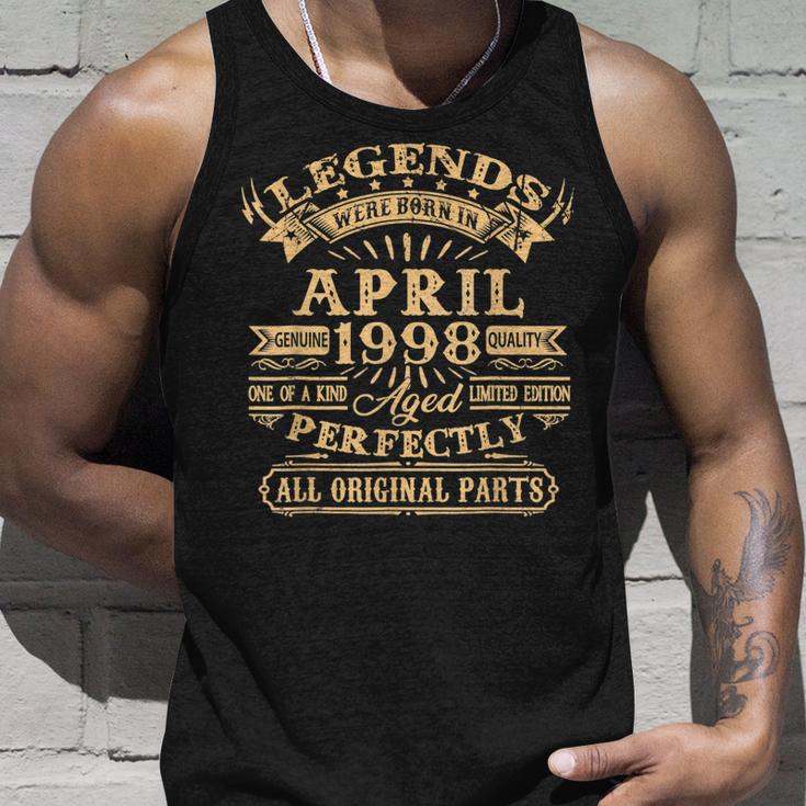 Legenden Wurden Im April 1998 Geschenk 25 Geburtstag Mann V3 Tank Top Geschenke für Ihn