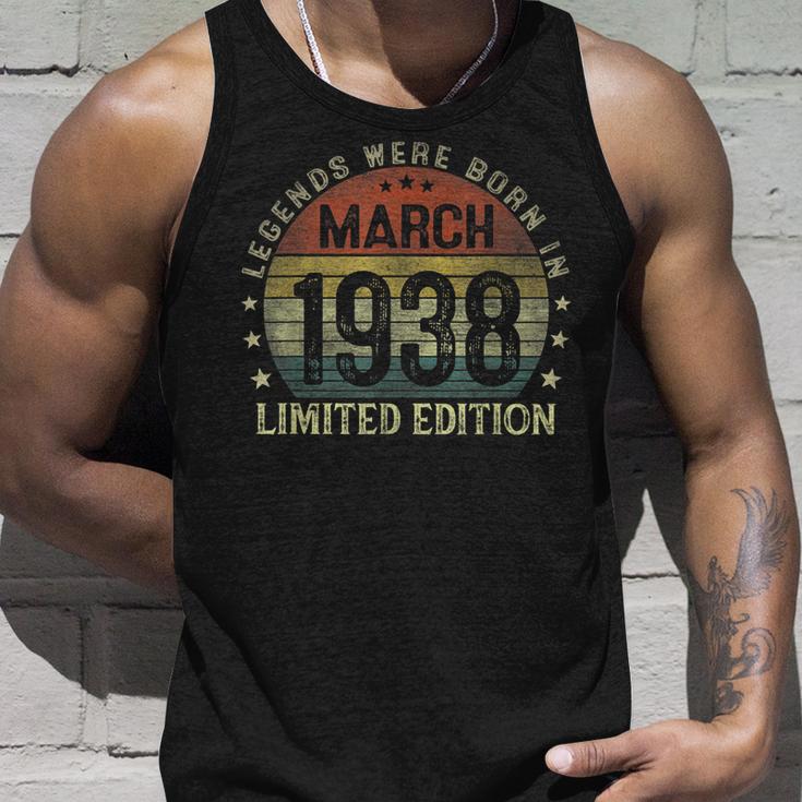 Legenden Wurden Im März 1938 Geschenk 85 Geburtstag Mann V3 Tank Top Geschenke für Ihn