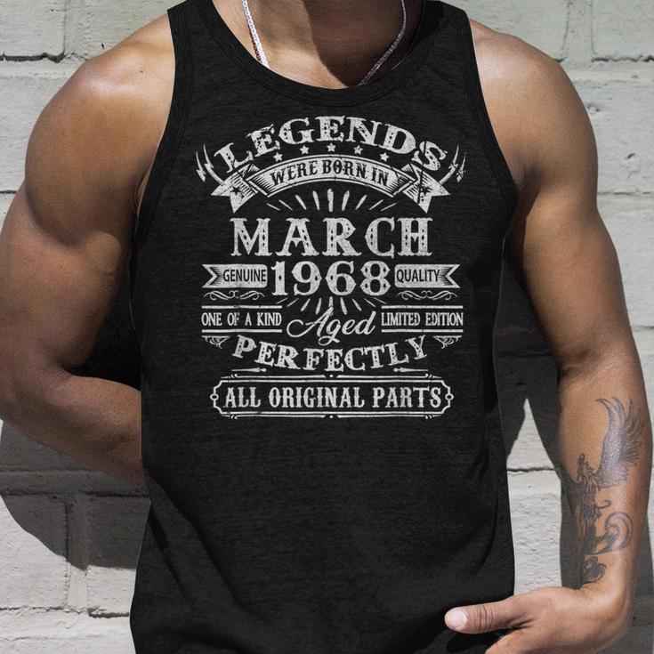 Legenden Wurden Im März 1968 Geschenk 55 Geburtstag Mann V6 Tank Top Geschenke für Ihn