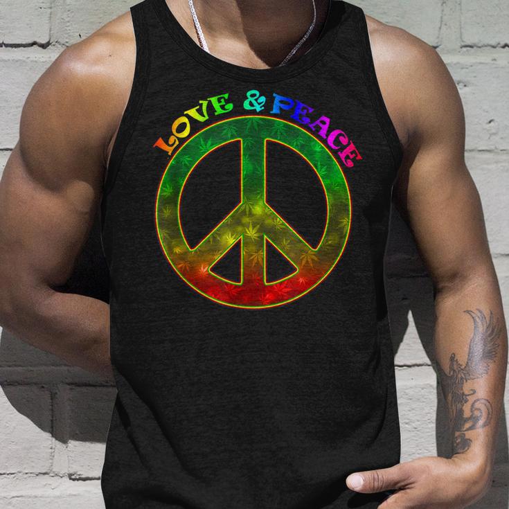 Love Peace 60Er 70Er Jahre Hippie-Kostüm Tank Top Geschenke für Ihn