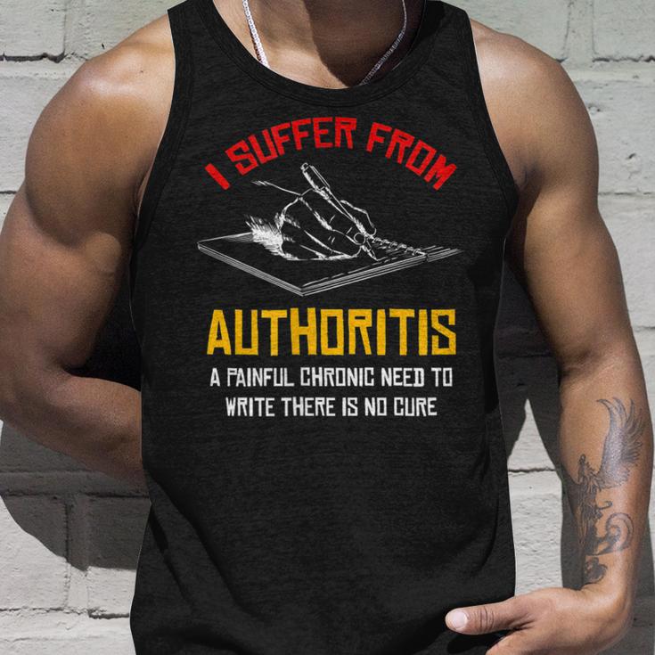 Lustige I Suffer Autoritis Tank Top Geschenke für Ihn