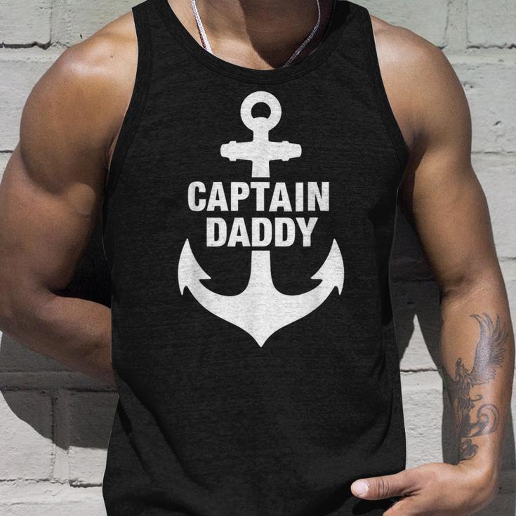 Lustiges Kapitän Papa Unisex TankTop, Perfektes Geschenk für Väter Geschenke für Ihn