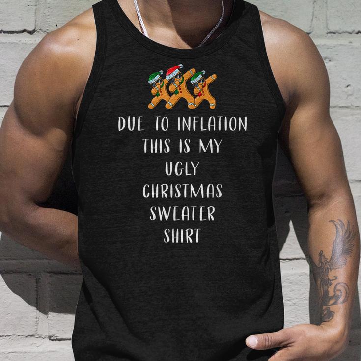 Lustiges Weihnachts-Unisex TankTop mit witzigem Aufblasmotiv Geschenke für Ihn