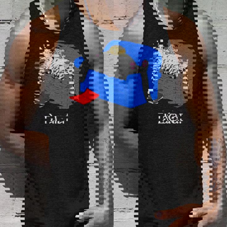 Lzrcat Dadcat Unisex Tank Top Gifts for Him