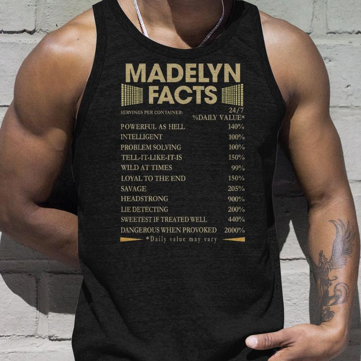 Madelyn Name Gift Madelyn Facts Unisex Tank Top Gifts for Him
