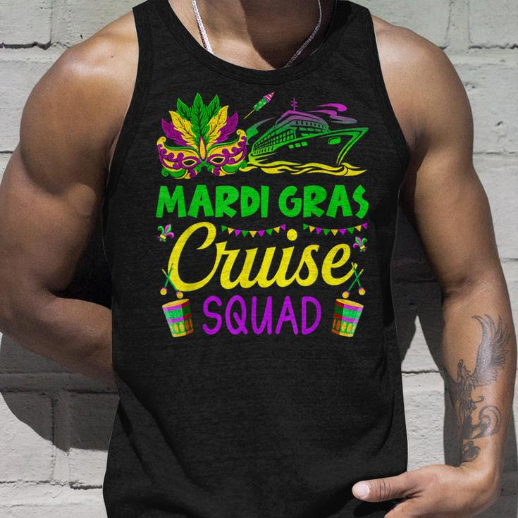 Mardi Gras Cruise Squad Matching Group Cruising Cruise Ship Unisex Tank Top Gifts for Him