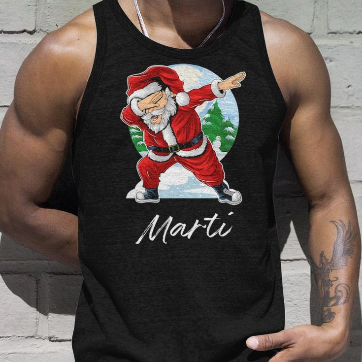 Marti Name Gift Santa Marti Unisex Tank Top Gifts for Him