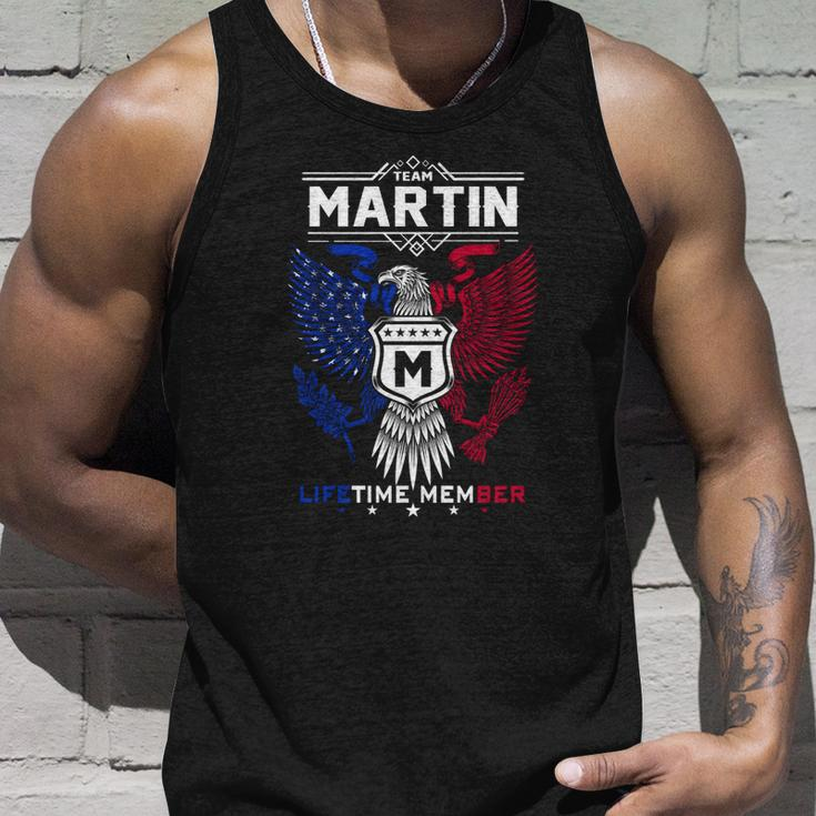 Martin Name - Martin Eagle Lifetime Member Unisex Tank Top Gifts for Him