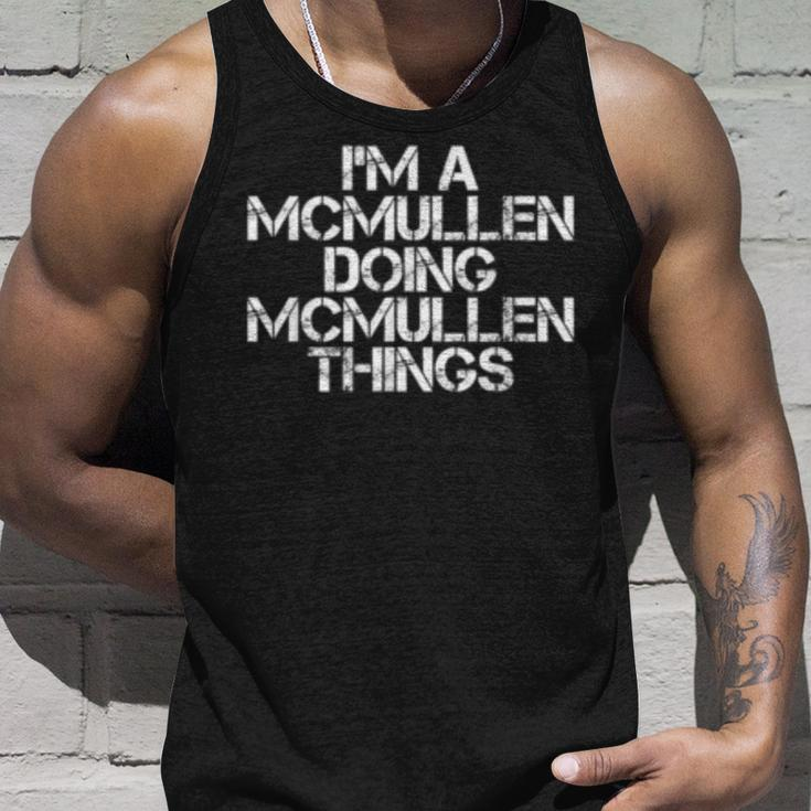 Mcmullen Funny Surname Family Tree Birthday Reunion Gift Unisex Tank Top Gifts for Him
