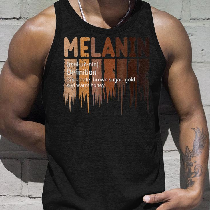 Melanin Definition African American Black Pride Melanin Unisex Tank Top Gifts for Him