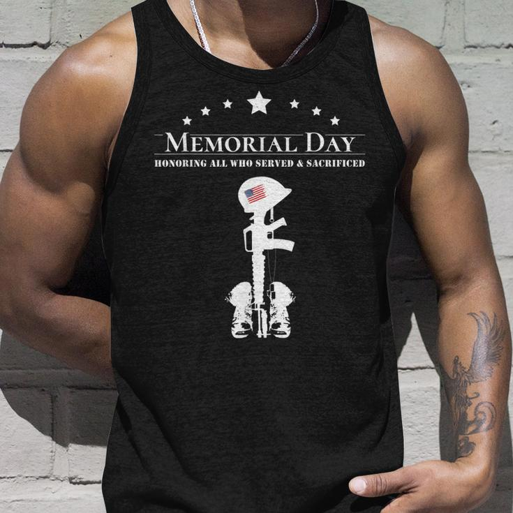 Memorial Day 2022 Fallen Soldier Unisex Tank Top Gifts for Him