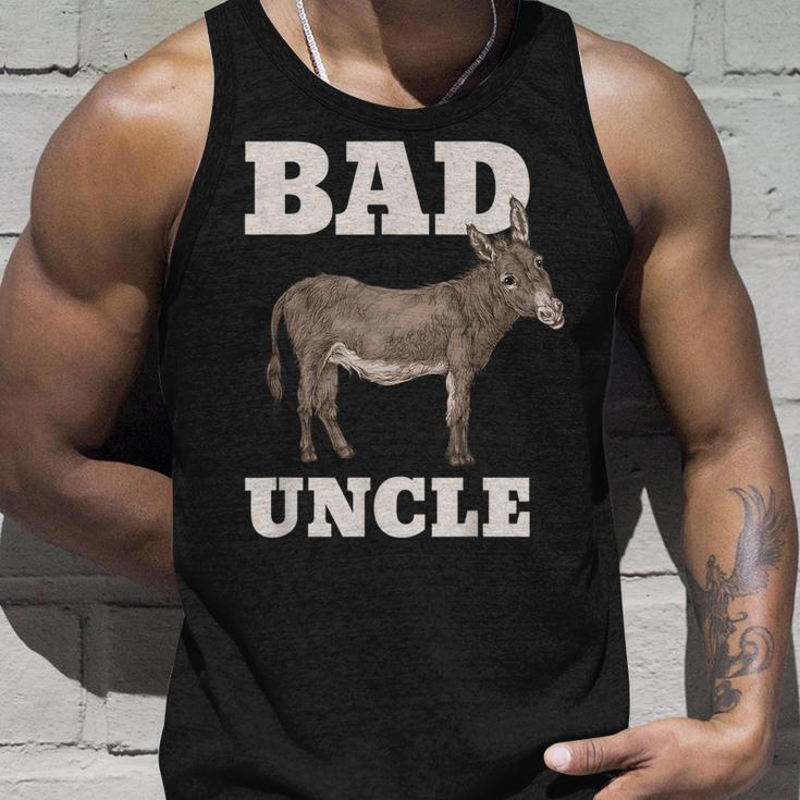 Mens Badass Uncle Funny Pun Cool Unisex Tank Top Gifts for Him