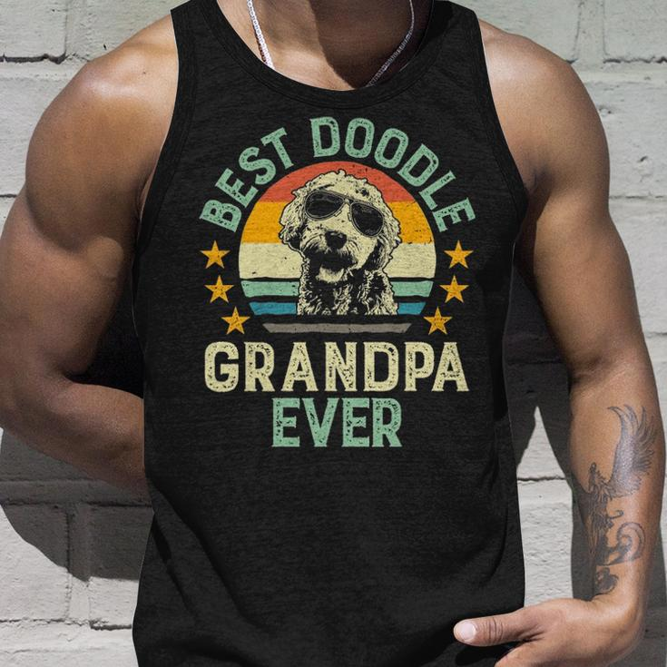 Mens Best Doodle Grandpa EverGoldendoodle Grandpa Gift Unisex Tank Top Gifts for Him