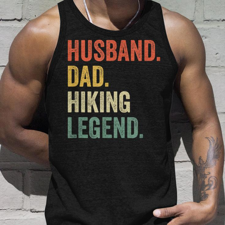 Mens Hiker Husband Dad Hiking Legend Vintage Funny Outdoor Unisex Tank Top Gifts for Him