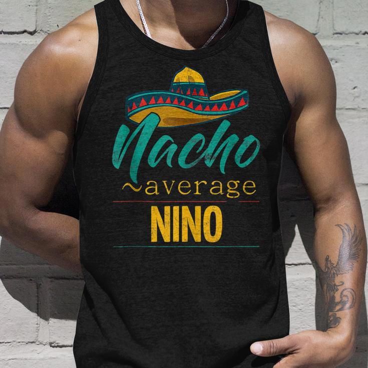 Mens Nacho Average Nino Gift Funny Cinco De Mayo Sombrero Unisex Tank Top Gifts for Him