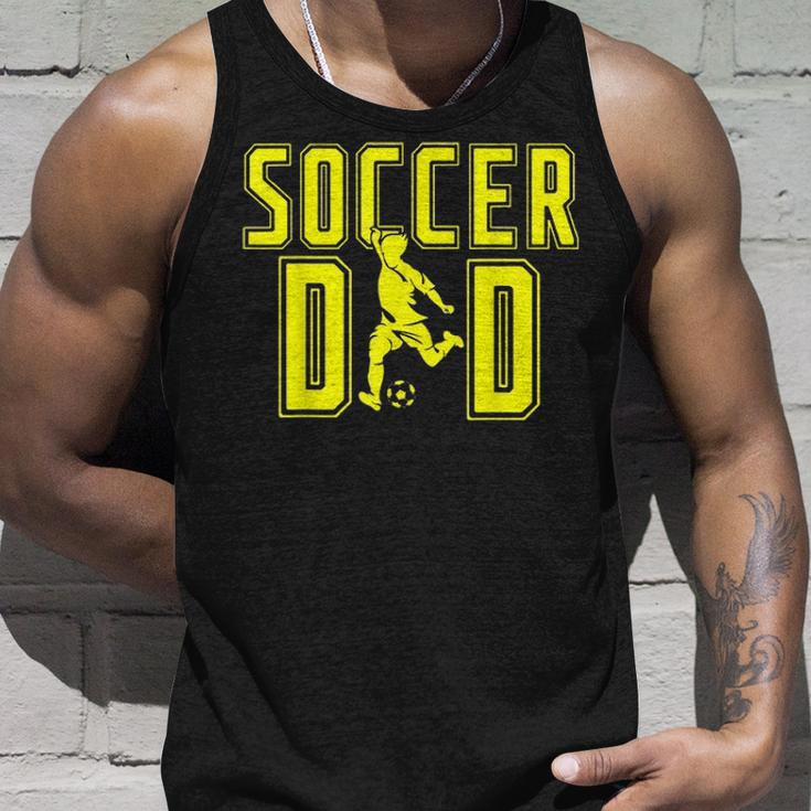 Mens Soccer Dad Life For Fathers Day Birthday Gift For Men Funny V2 Unisex Tank Top Gifts for Him