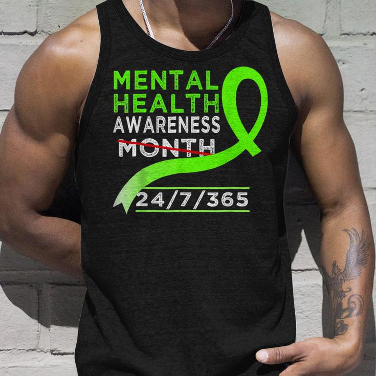 Mental Health Awareness Month Of May Fight The Stigma Unisex Tank Top Gifts for Him