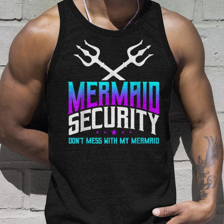 Mermaid Daddy Merdad Father’S Day Merman Dad Papa Merfolk Unisex Tank Top Gifts for Him