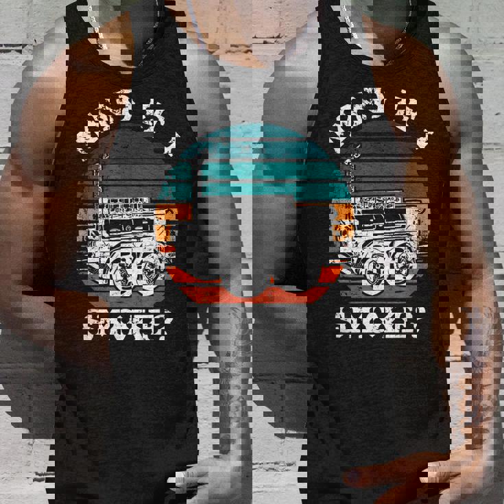 Mind If I SmokeFunny Bbq Mind If I Smoke Unisex Tank Top Gifts for Him