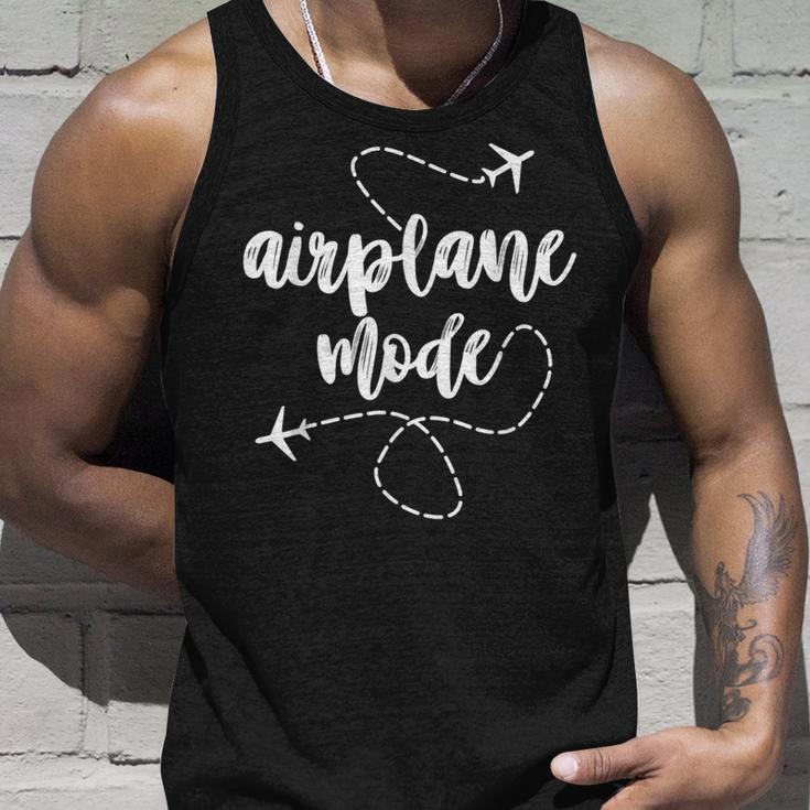 Mode Airplane | Summer Vacation | Travel Airplane Unisex Tank Top Gifts for Him