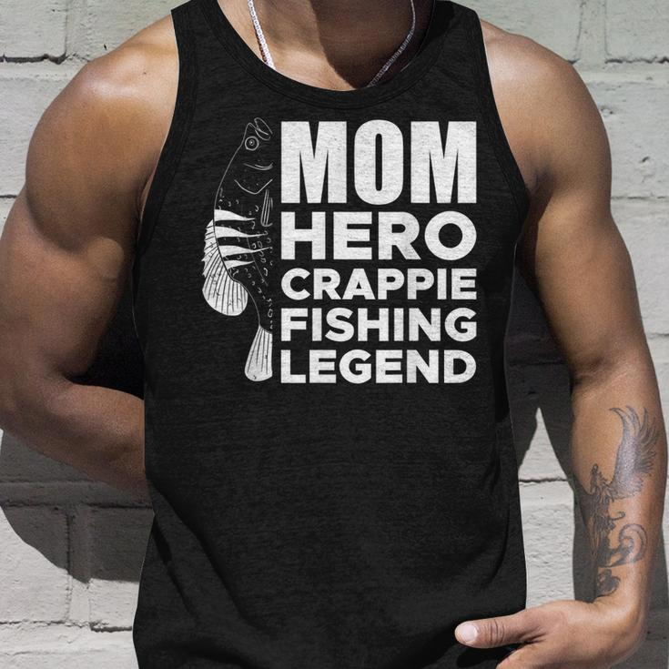 Mom Hero Crappie Fishing Legend Muttertag V2 Tank Top Geschenke für Ihn