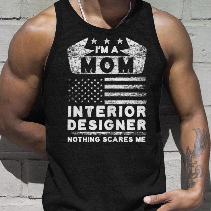 Womens Mom Interior er Usa Flag Mother Decorator ArchitectTank Top Gifts for Him