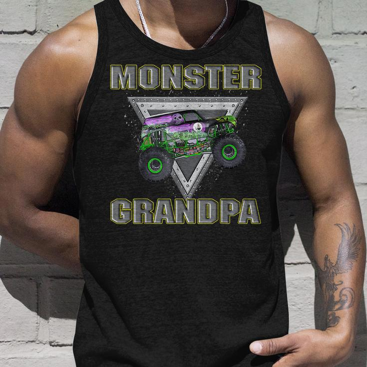 Monster Truck Grandpa Monster Truck Are My Jam Truck Lovers Unisex Tank Top Gifts for Him