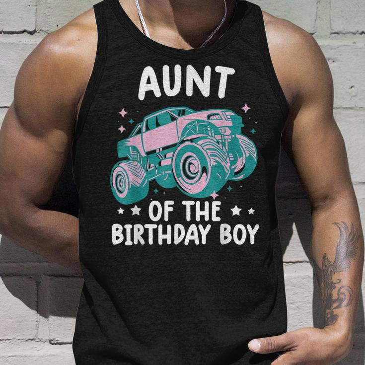 Monster Truck Passende Tante Des Geburtstagskindes Tank Top Geschenke für Ihn