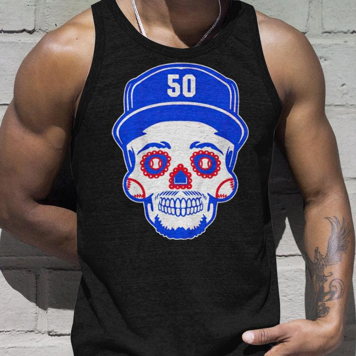 Mookie Betts Sugar Skull Unisex Tank Top Gifts for Him