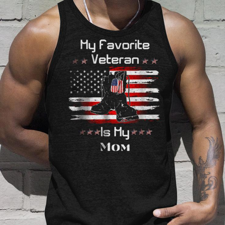Mother Veterans Day My Favorite Veteran Is My Mom Proud SonTank Top Gifts for Him