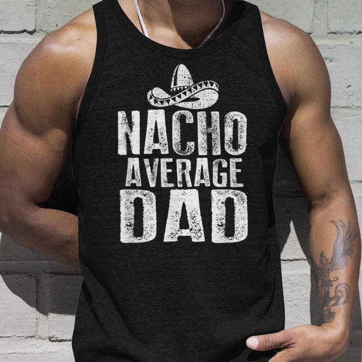 Nacho Average Dad Funny Mexican Unisex Tank Top Gifts for Him