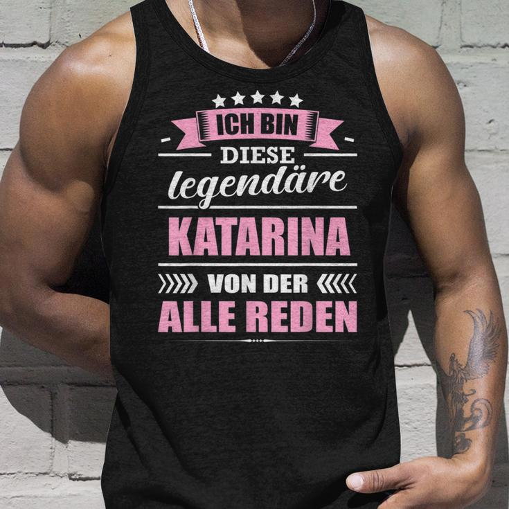 Name Katarina Vorname Namensgeschenke Namenstag Fun Tank Top Geschenke für Ihn