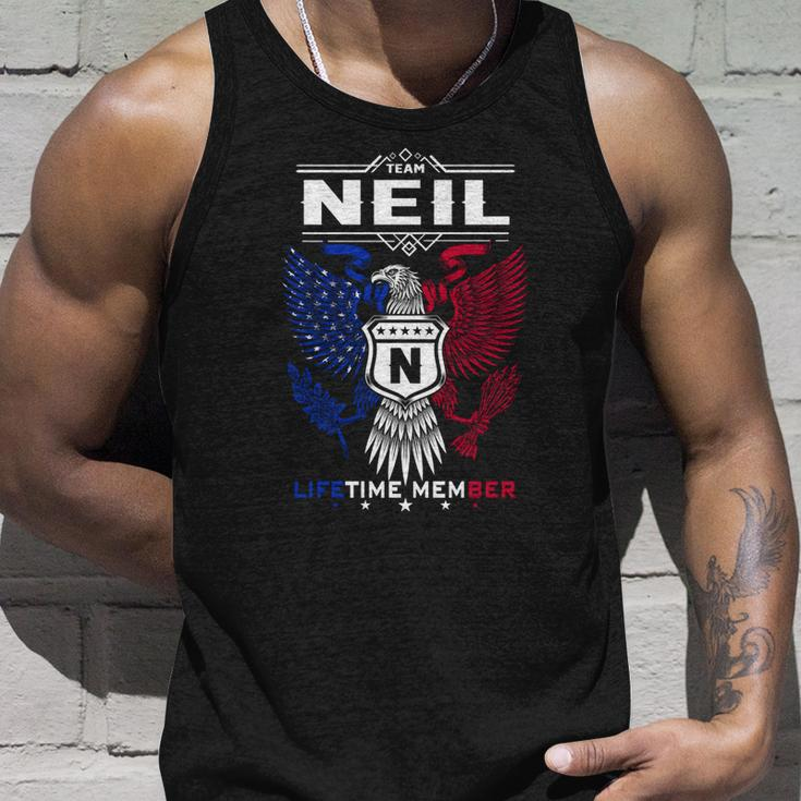 Neil Name - Neil Eagle Lifetime Member Gif Unisex Tank Top Gifts for Him