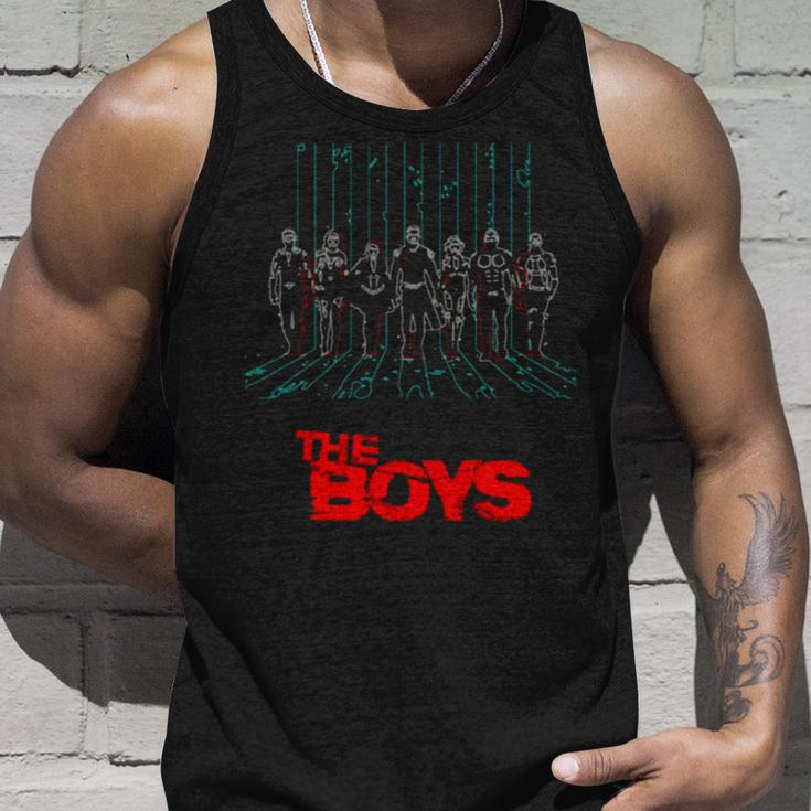 Neon Design The Boys Tv Show Unisex Tank Top Gifts for Him