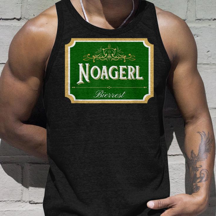 Noagerl Bierrest Noagal Fake Bier Brauerei Dialekt Spruch Tank Top Geschenke für Ihn