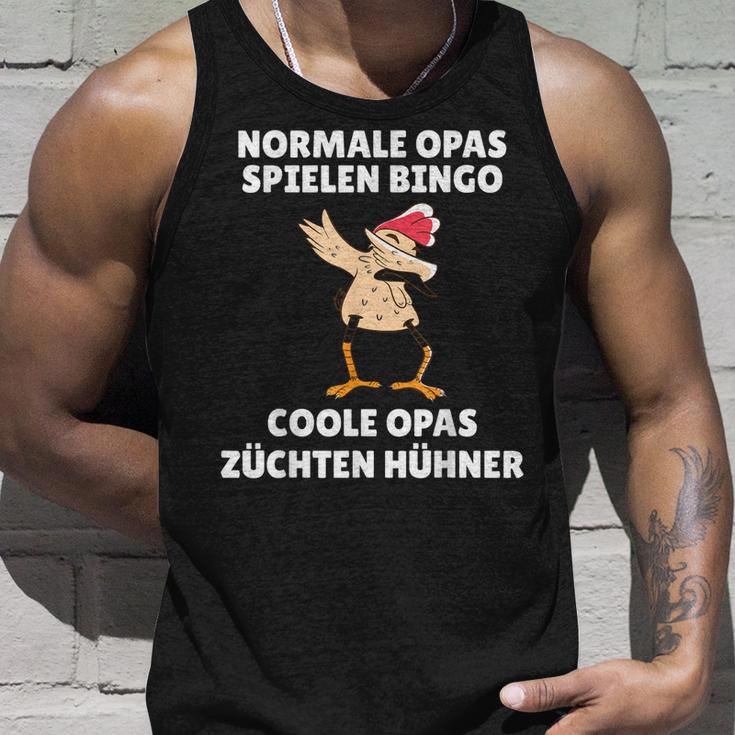 Normale Opas Spielen Bingo Coole Opas Züchten Hühner Tank Top Geschenke für Ihn