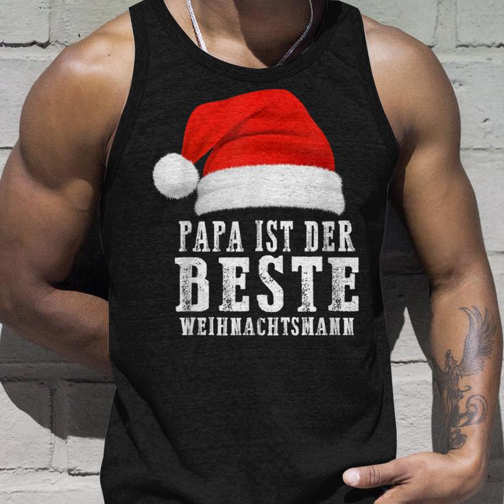 Papa Claus Merry Christmas Santa Mütze Tank Top Geschenke für Ihn