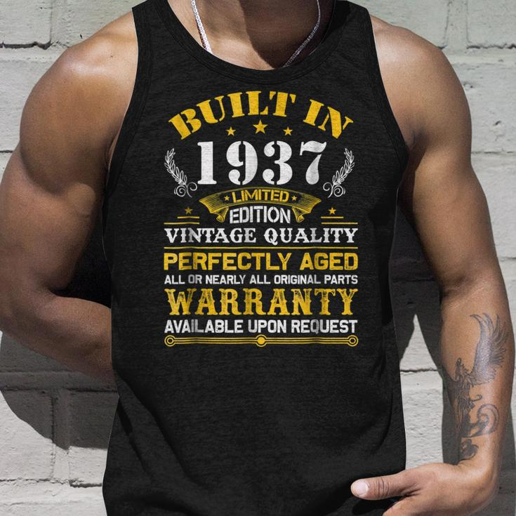 Perfectly Aged Built In 1937 82Nd Years Old Birthday Shirt Unisex Tank Top Gifts for Him