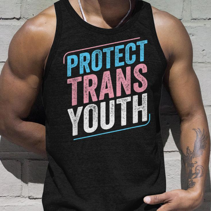 Protect Trans Youth Trans Pride Transgender Lgbt Unisex Tank Top Gifts for Him