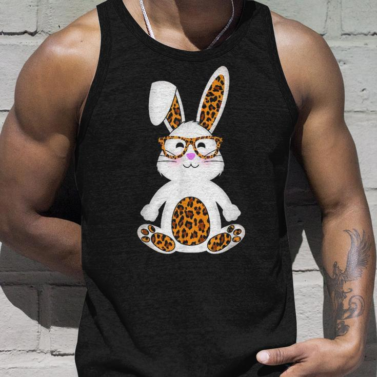 Rabbit Bunny With Sunglasses Leopard Cute Easter Bunny Egg Unisex Tank Top Gifts for Him