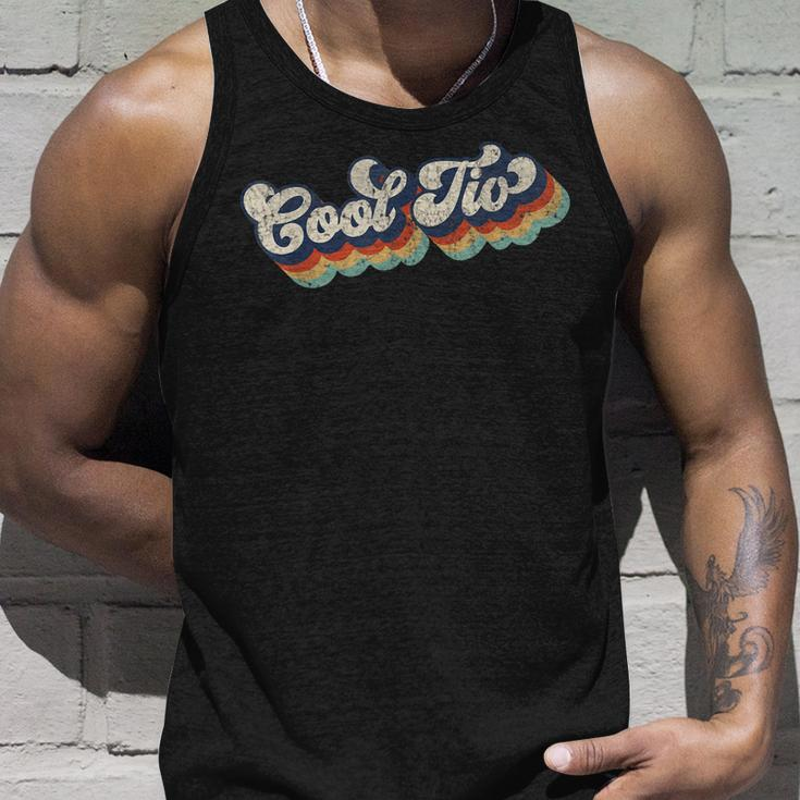 Retro Cool Tio For Spanish Uncle New Uncle Unisex Tank Top Gifts for Him
