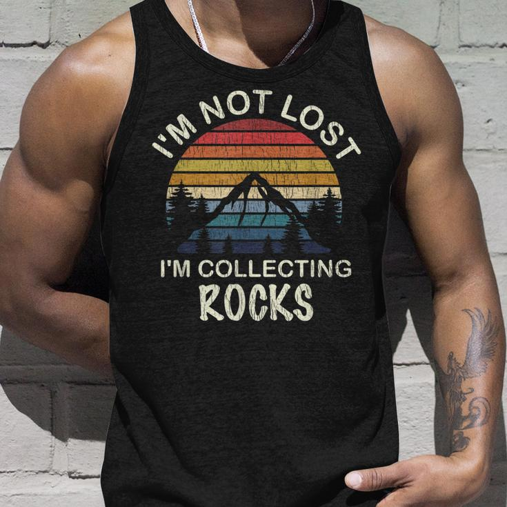 Rock Collecting - Geologist Gifts - Rock Collector Unisex Tank Top Gifts for Him