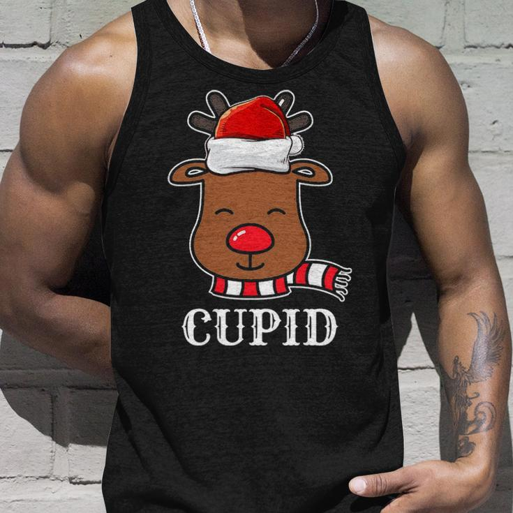Santa Reindeer Cupid Xmas Group Costume V2 Unisex Tank Top Gifts for Him