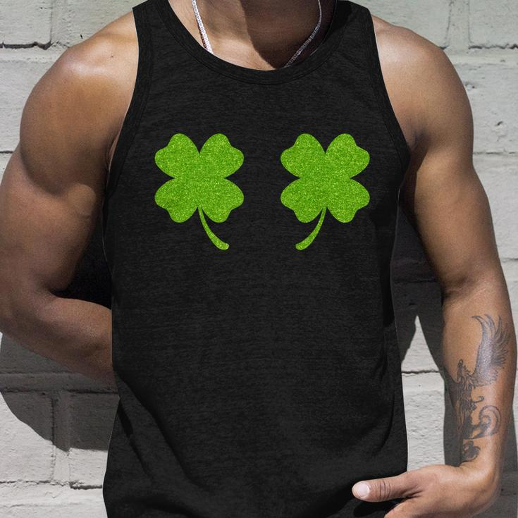 Shamrock Censors Boobs Unisex Tank Top Gifts for Him