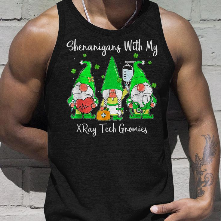 Shenanigans With My Gnomies Xray Tech St Patricks Day Unisex Tank Top Gifts for Him