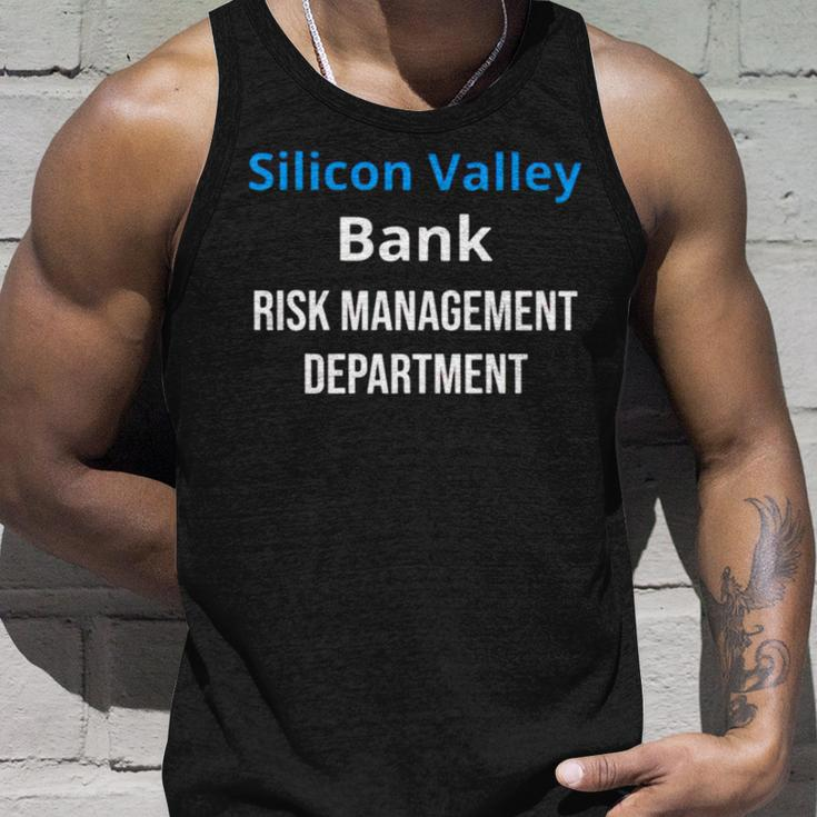 Silicon Valley Bank Risk Management V2 Unisex Tank Top Gifts for Him