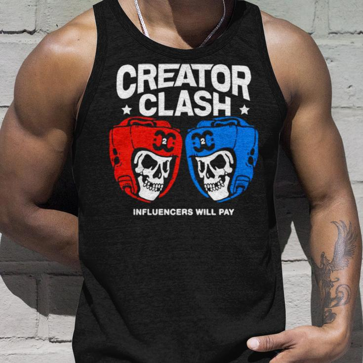 Skull Showdown Creator Clash Influencers Will Pay Unisex Tank Top Gifts for Him