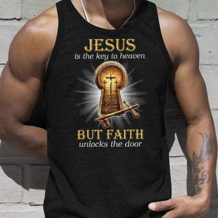 Sorry Christian Jesus Was Woke Unisex Tank Top Gifts for Him