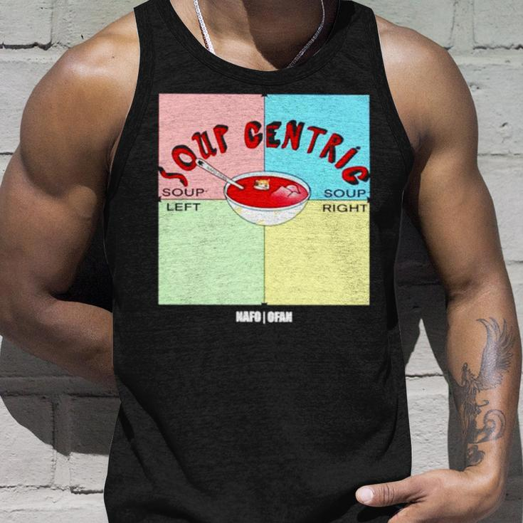 Soup Centric Nafo Unisex Tank Top Gifts for Him