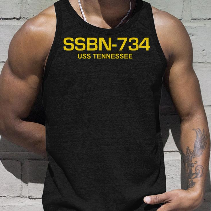 Ssbn-734 Uss Tennessee Unisex Tank Top Gifts for Him
